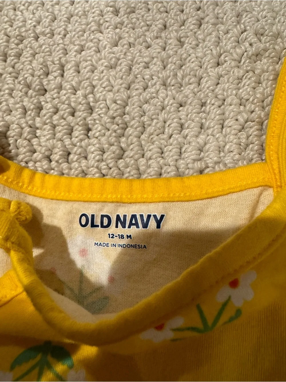 2 Old Navy rompers size 12-18 months